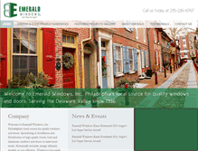 Tablet Screenshot of emeraldwindowsinc.com